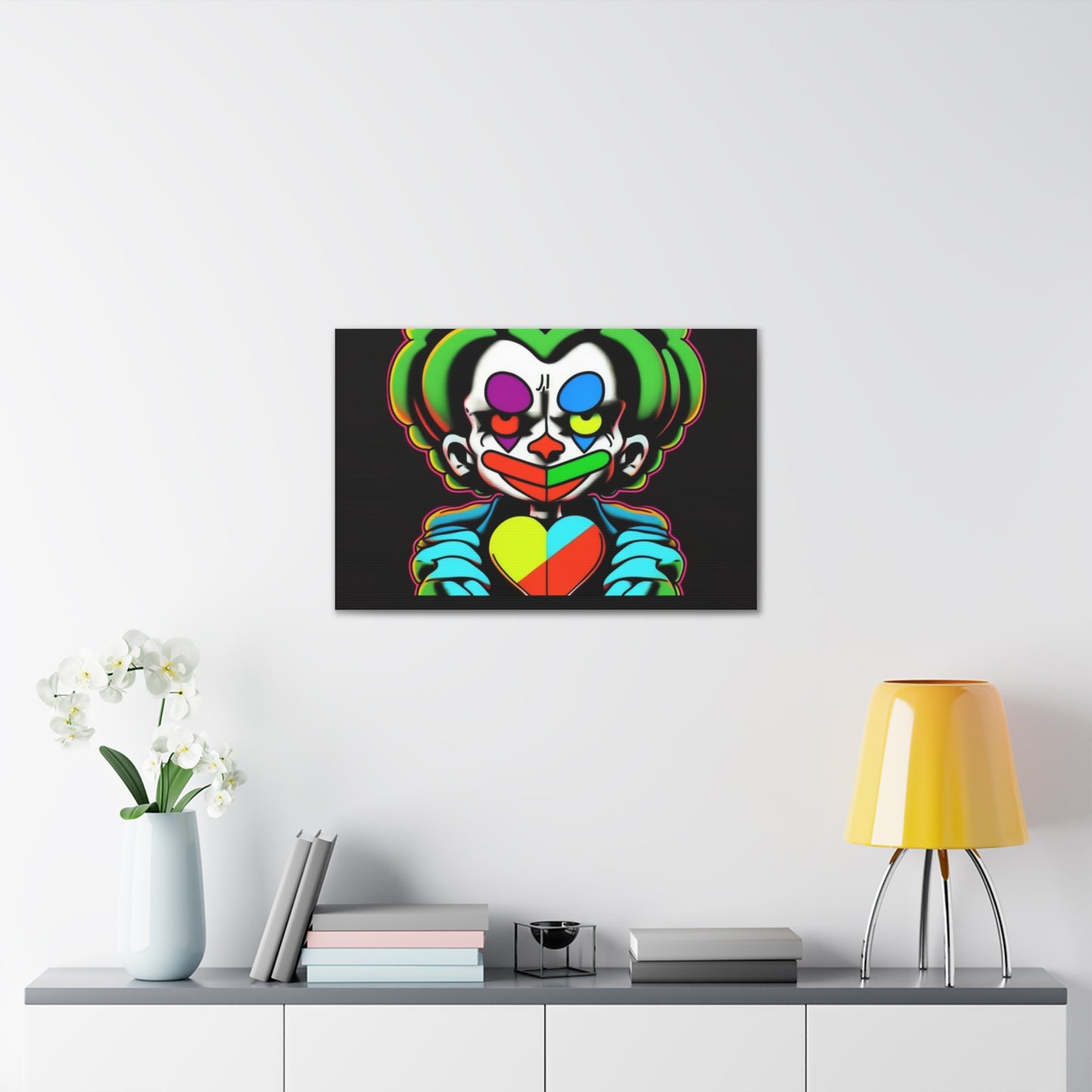 Joker's Jamboree of Jest: Canvas Art