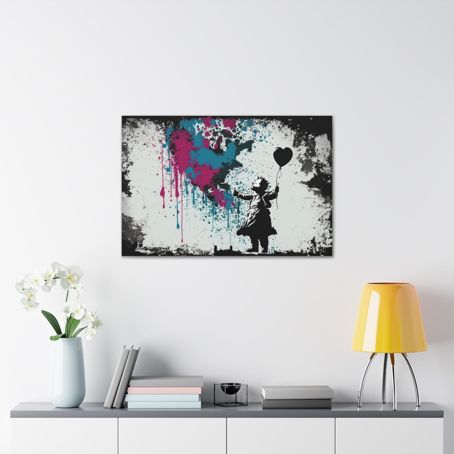 Balloon Bambino: Canvas Art