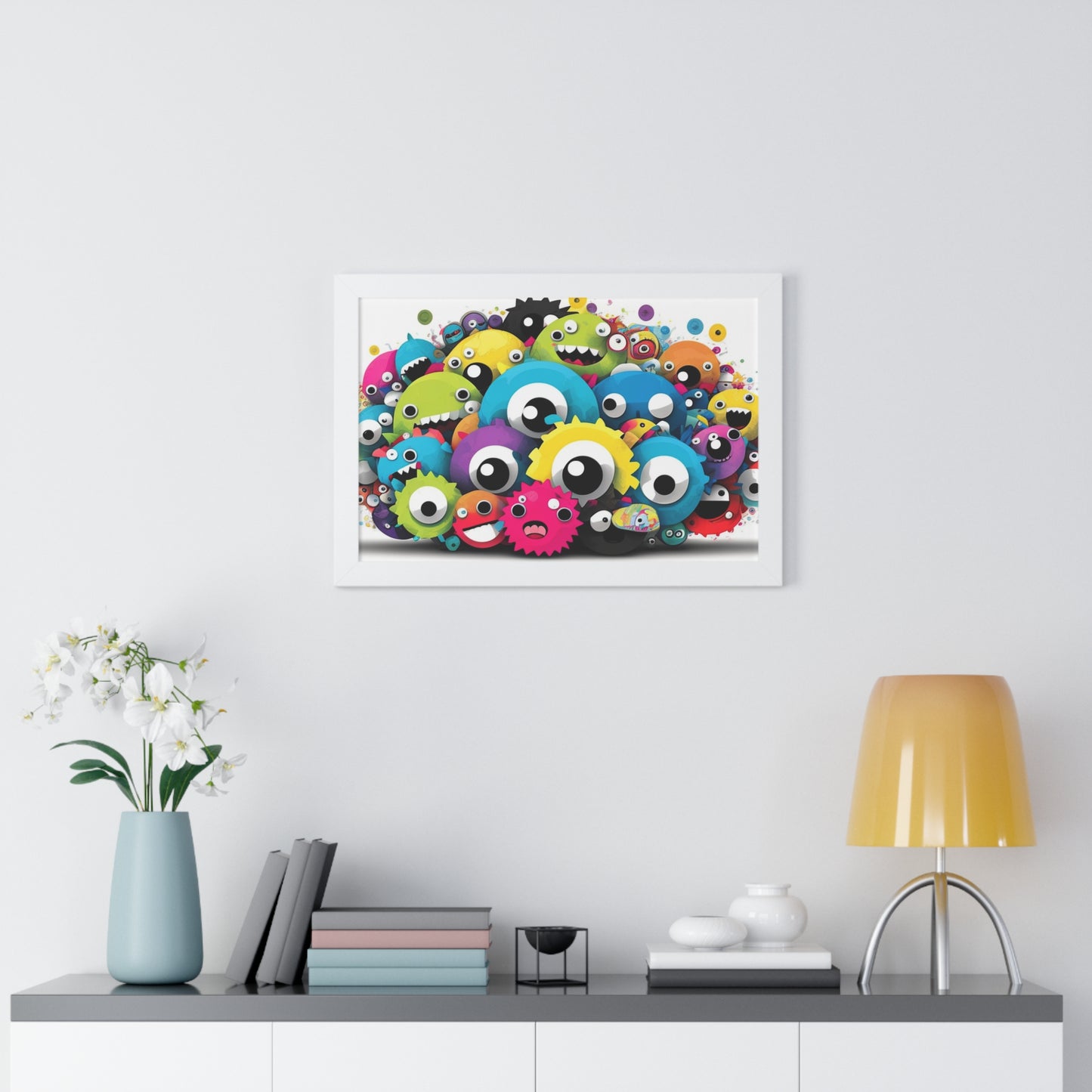 Beastie Bouquet: Framed Poster