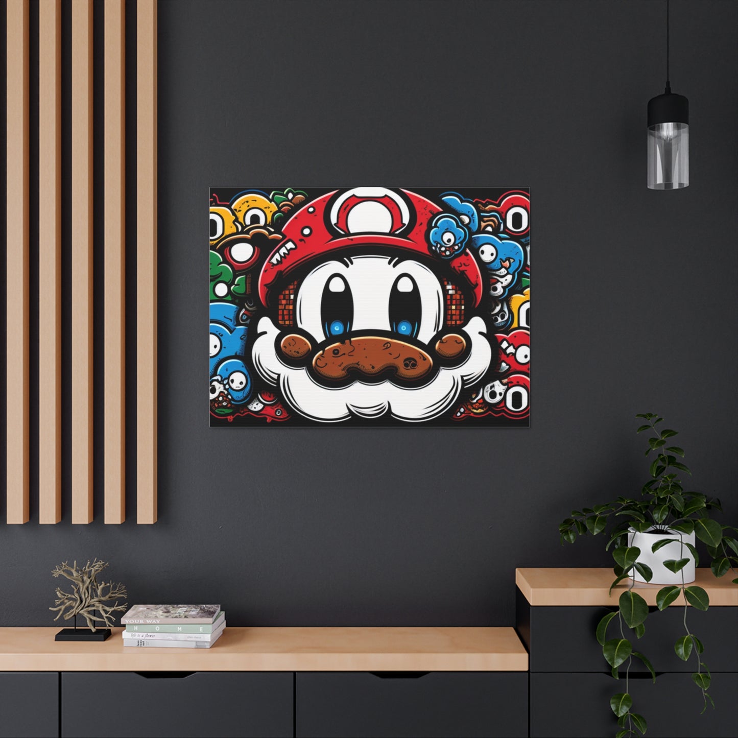 Power-up Pixel Party: Canvas Art