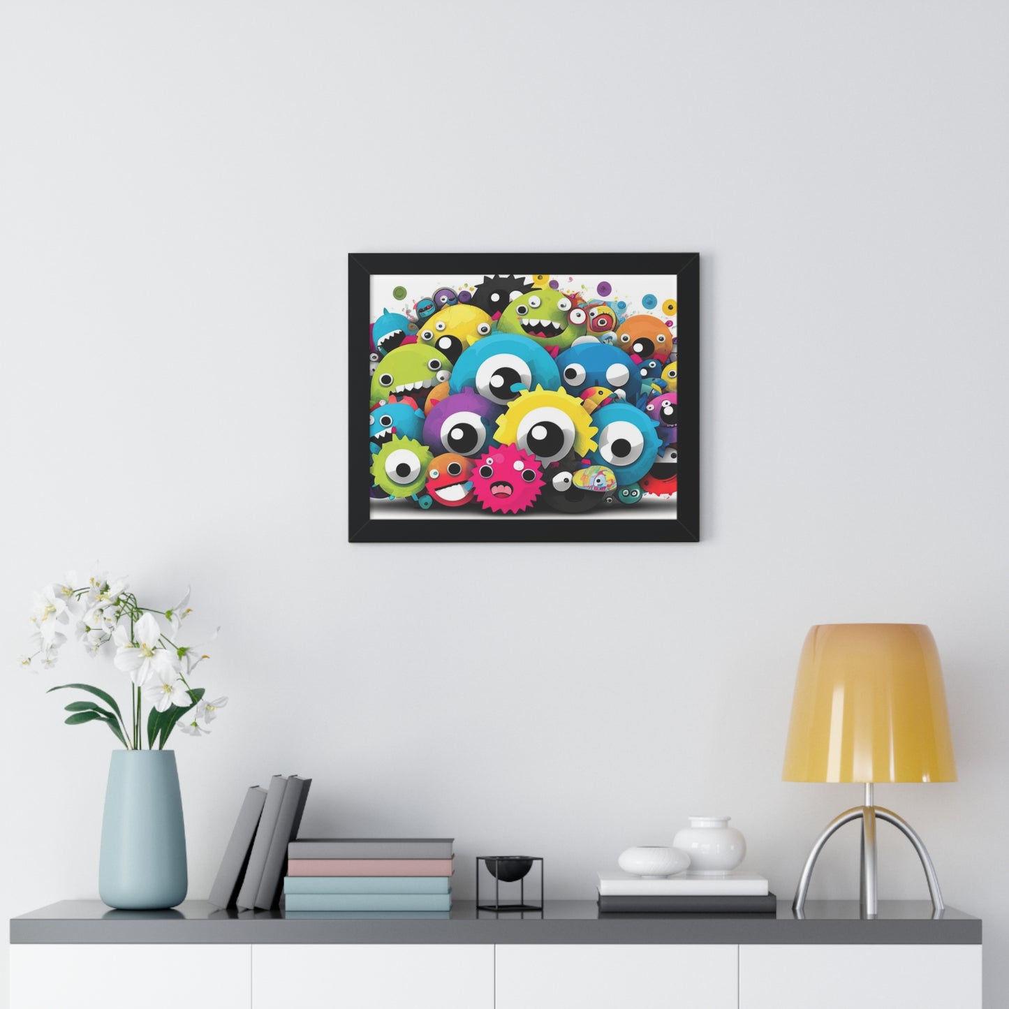 Beastie Bouquet: Framed Poster