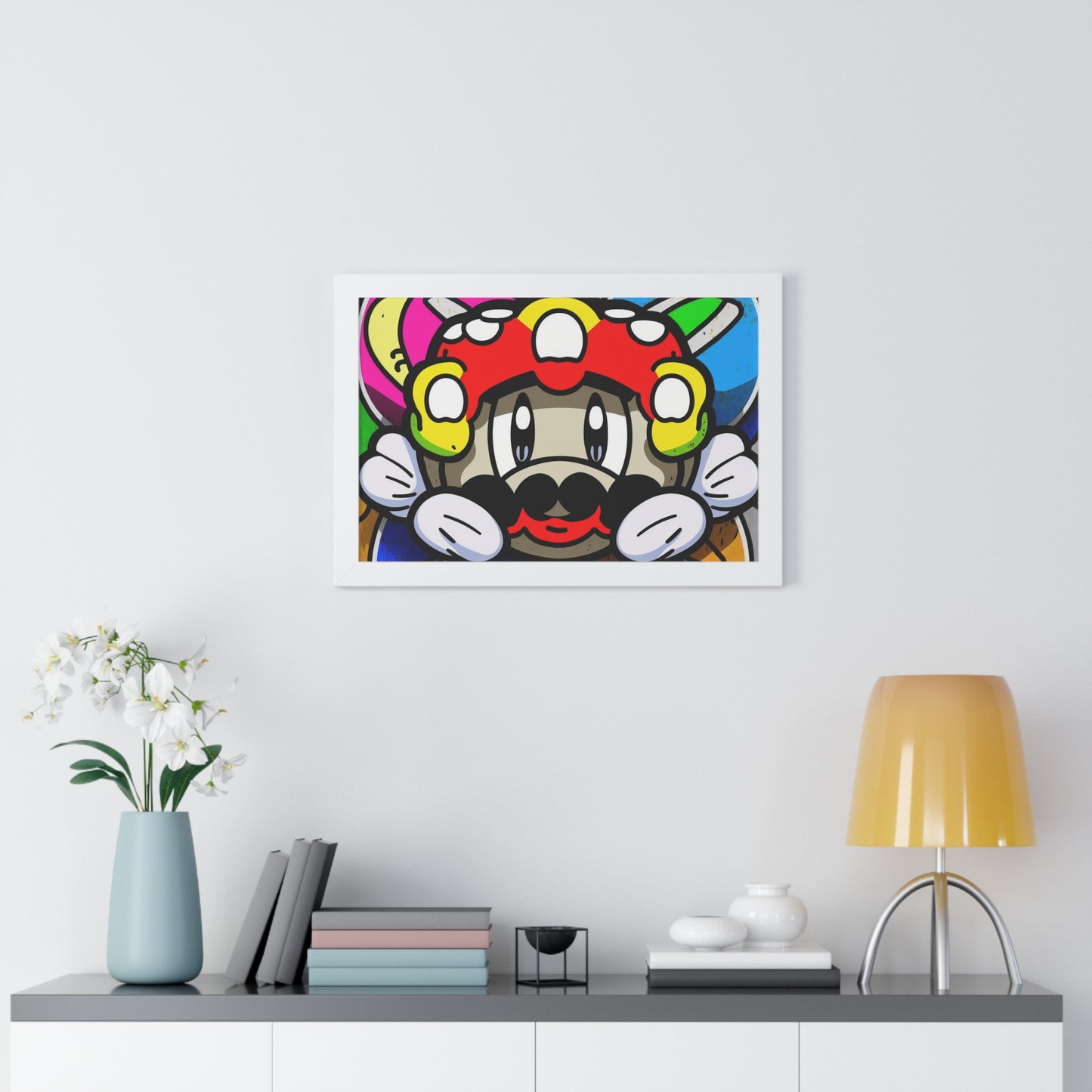 Mario's Magical Mural Medley: Framed Poster